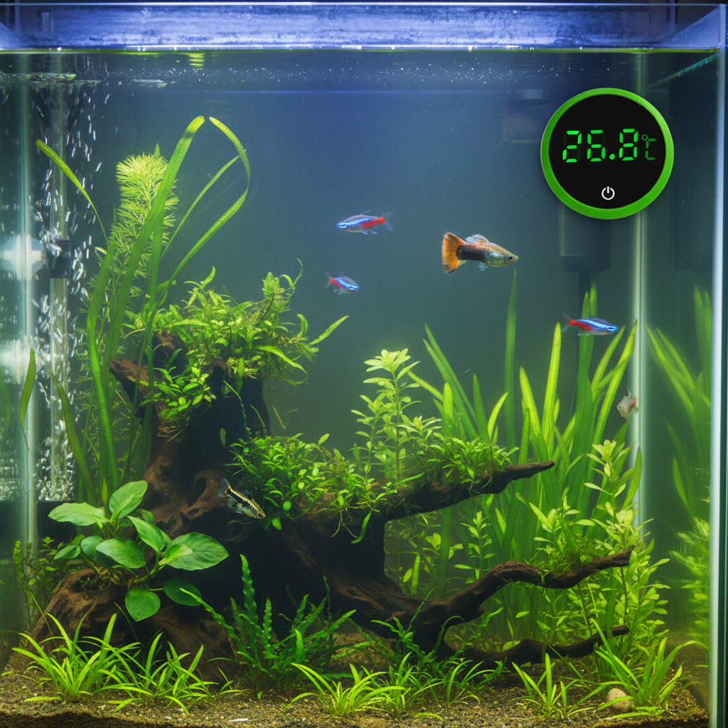 Accessoires Aquarium : Décoration, Thermomètre & Entretien