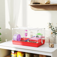 Cage hamster 2 niveaux, vue d'ensemble