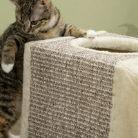 Niches du tunnel en sisal pour chat