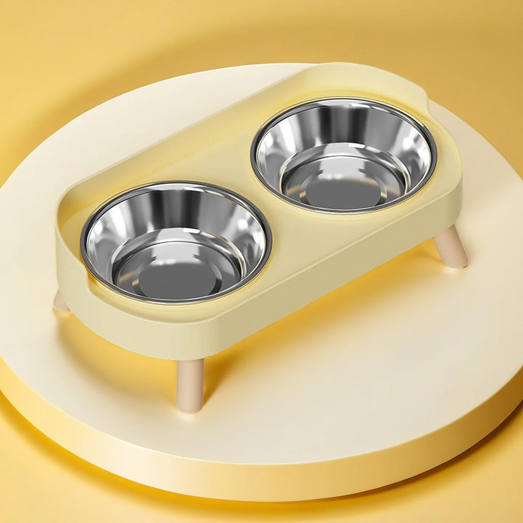 Gamelle double pour chien et chat – format replié ou compact