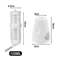 Biberon 2-en-1 détachable pour hamster - pièces séparées