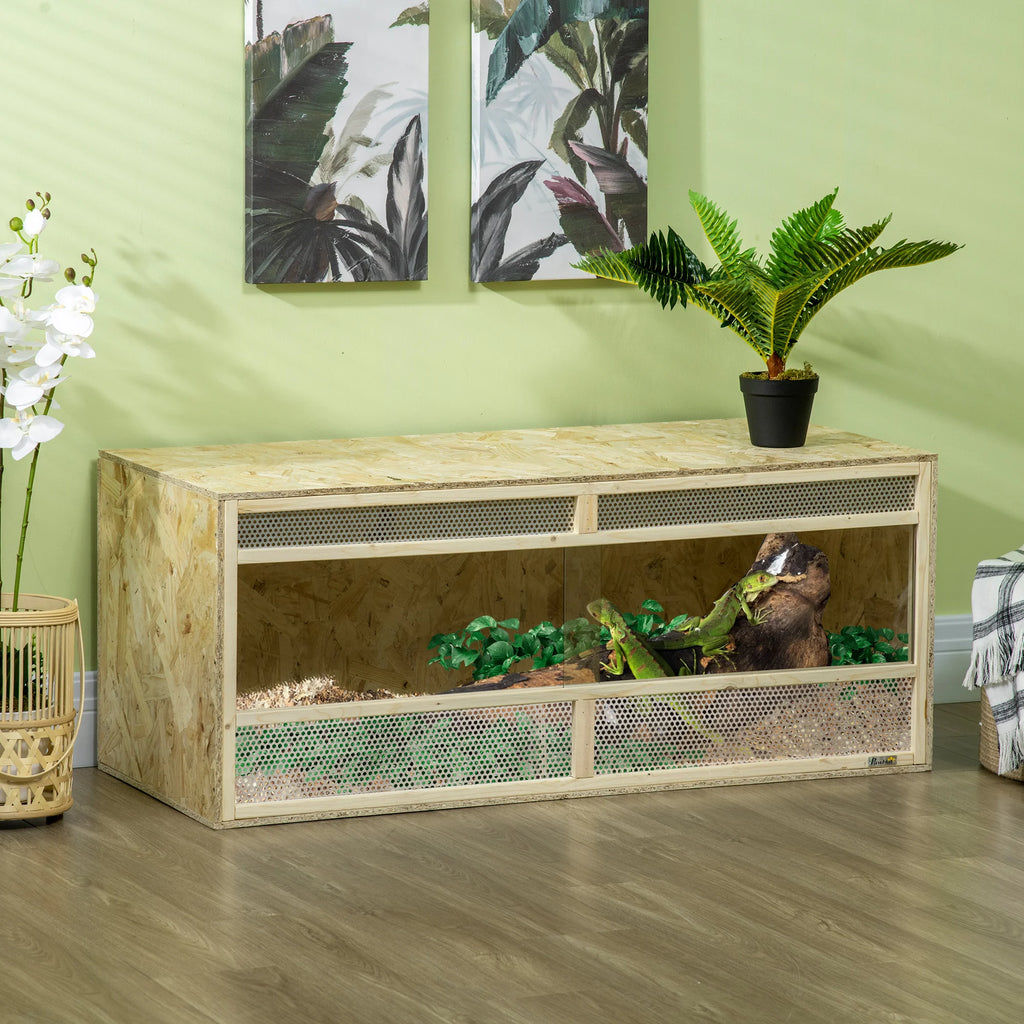 Panneaux ventilés du terrarium en OSB