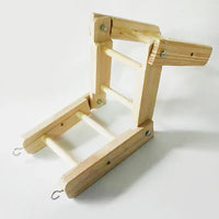 Jouet pliable pour oiseau - position échelle de grimpe