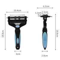 Brosse de toilettage pour chien et chat – brosse utilisée sur le pelage d'un animal