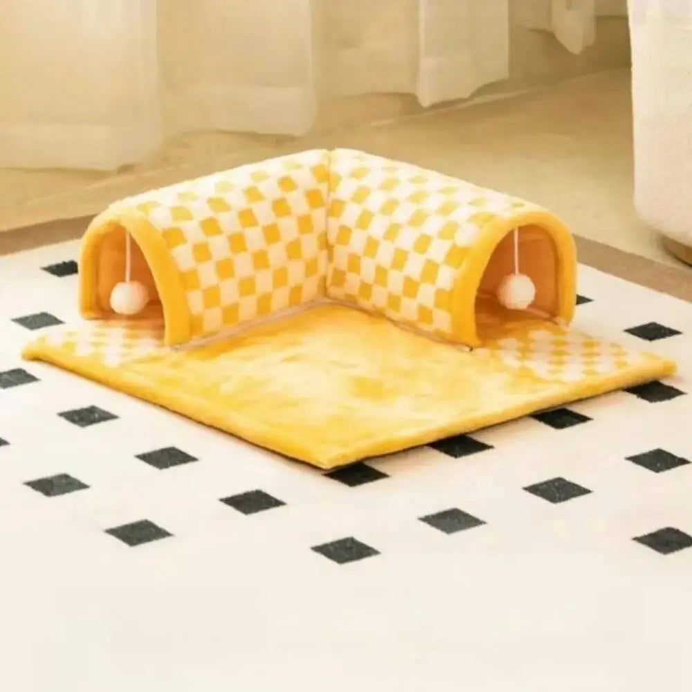 Couchage pour chien et chat – vue de dessus