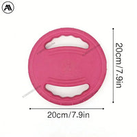 Frisbee indestructible pour chien - vue de dessus