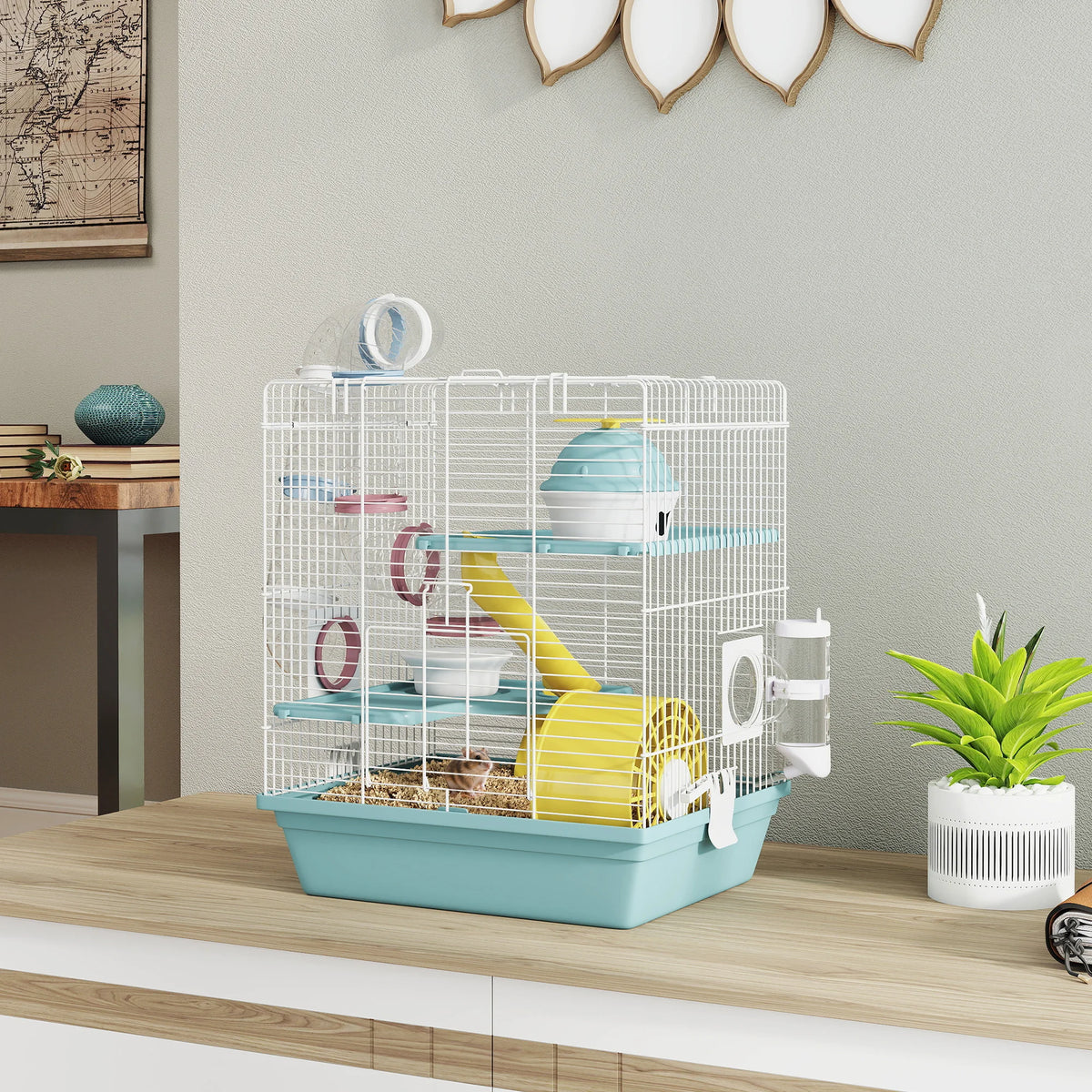 Roue d'exercice de la cage pour hamster
