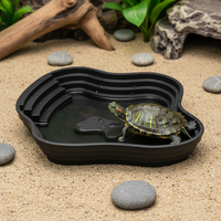 Bassin polyvalent noir taille S pour tortue